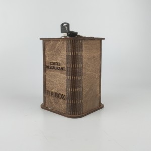 coffee restaurant tip box 