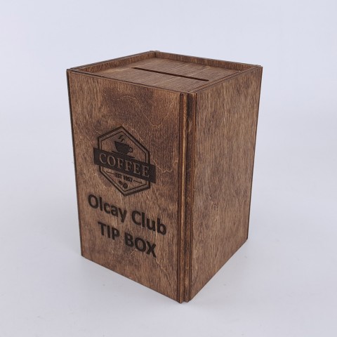 Numune ürünün aynısı, Logo ve tipbox arasına Olcay Club yazılac