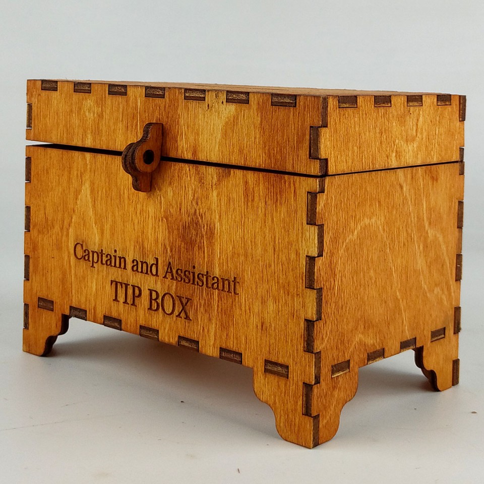 Captain And Assistant Tip Box 