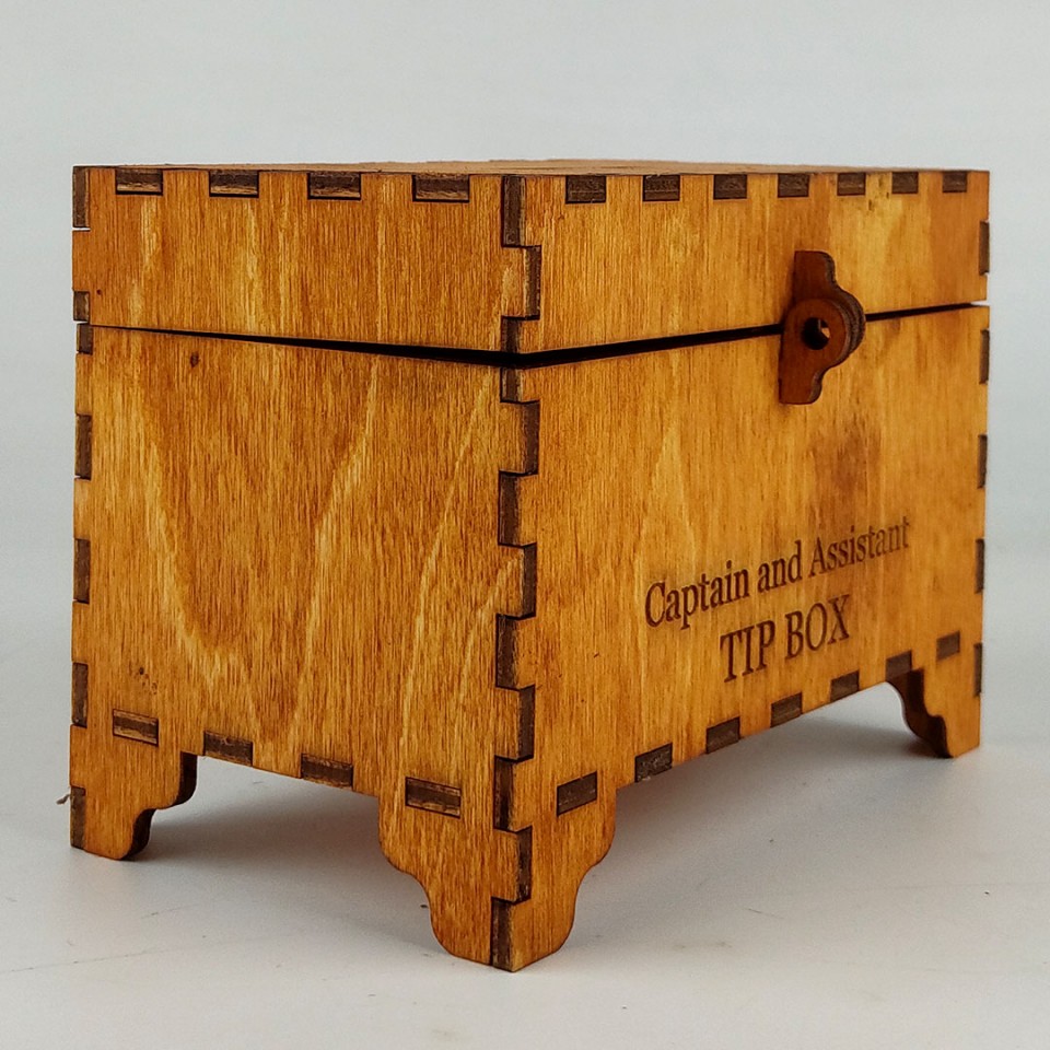 Captain And Assistant Tip Box 
