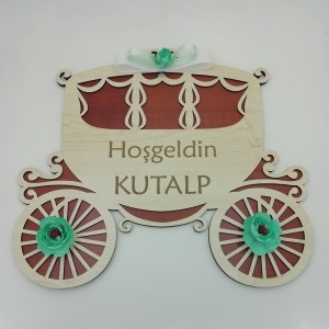 Ahşap Kapı Süsü Model 5