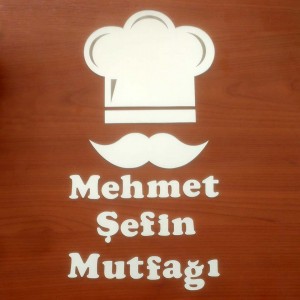 Ayna Pleksi Şefin Mutfağı Mutfak Dekoru