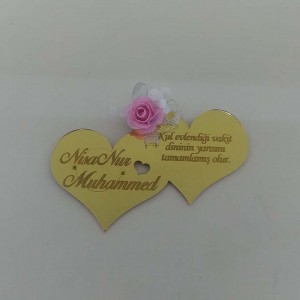 Ayna Pleksi Kalplerimiz Magnet