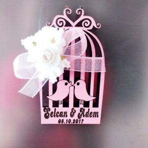 Ahşap Kafes Özel Gün Magnet