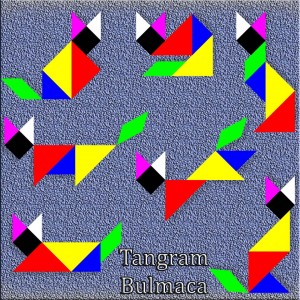 Kişiye özel İsimli Bulmaca Tangram
