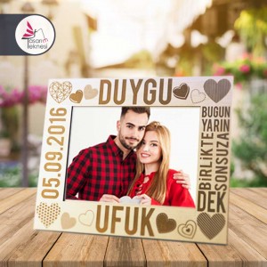 Sevgiliye Özel Fotoğraf Çerçevesi