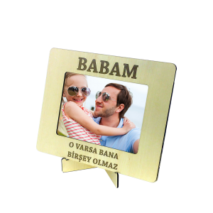 Babam Varsa Fotoğraf Çerçevesi