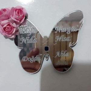 Ayna Pleksi Kelebek Magnet 3