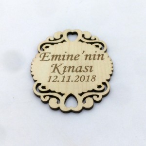 Dekoratif Ahşap Magnet 1