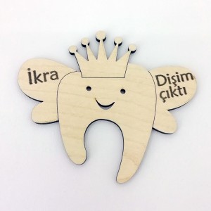 Ahşap Peri Diş Magneti