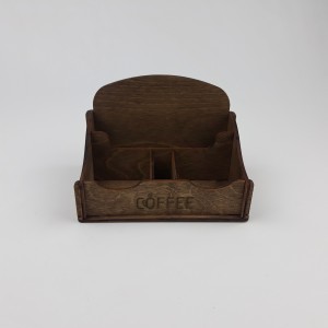 Ahşap Kafe - Mutfak Menaj Takımı Model-3