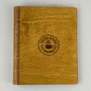 Ahşap Menü Kabı Model 2