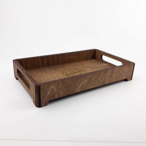 Ahşap Sunum Tepsisi Model 4