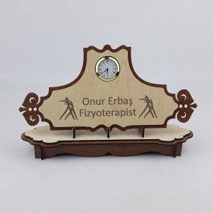Ahşap Masaüstü İsimlik Model 6