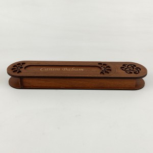 MDF Ahşap Çekmeli Tekli Tesbih Kutusu Model 3