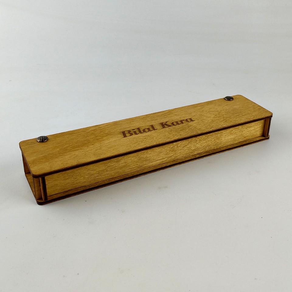 Ahşap Tekli Tesbih Kutusu Model 1 Ahşap Tekli Tesbih Kutusu Model 1
