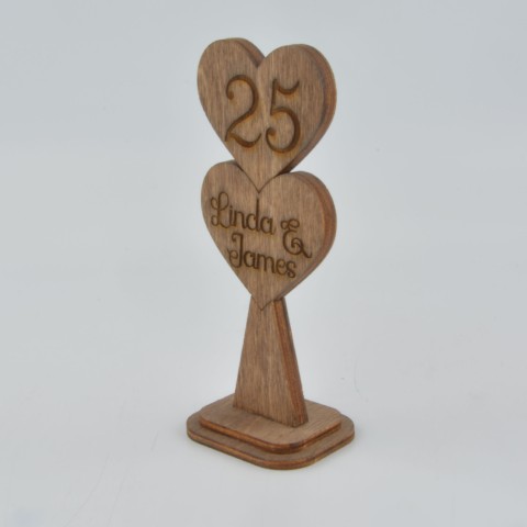 Kafe Restoran Ahşap Masa Numarası Model 10756