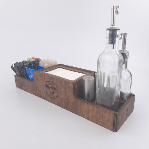 Kafe Restoran Ahşap Dispenser Peçetelik Şekerlik Sosluk Menaj Takımı Model 10784 Kafe Restoran Ahşap Dispenser Peçetelik Şekerlik Sosluk Menaj Takımı Model 10784