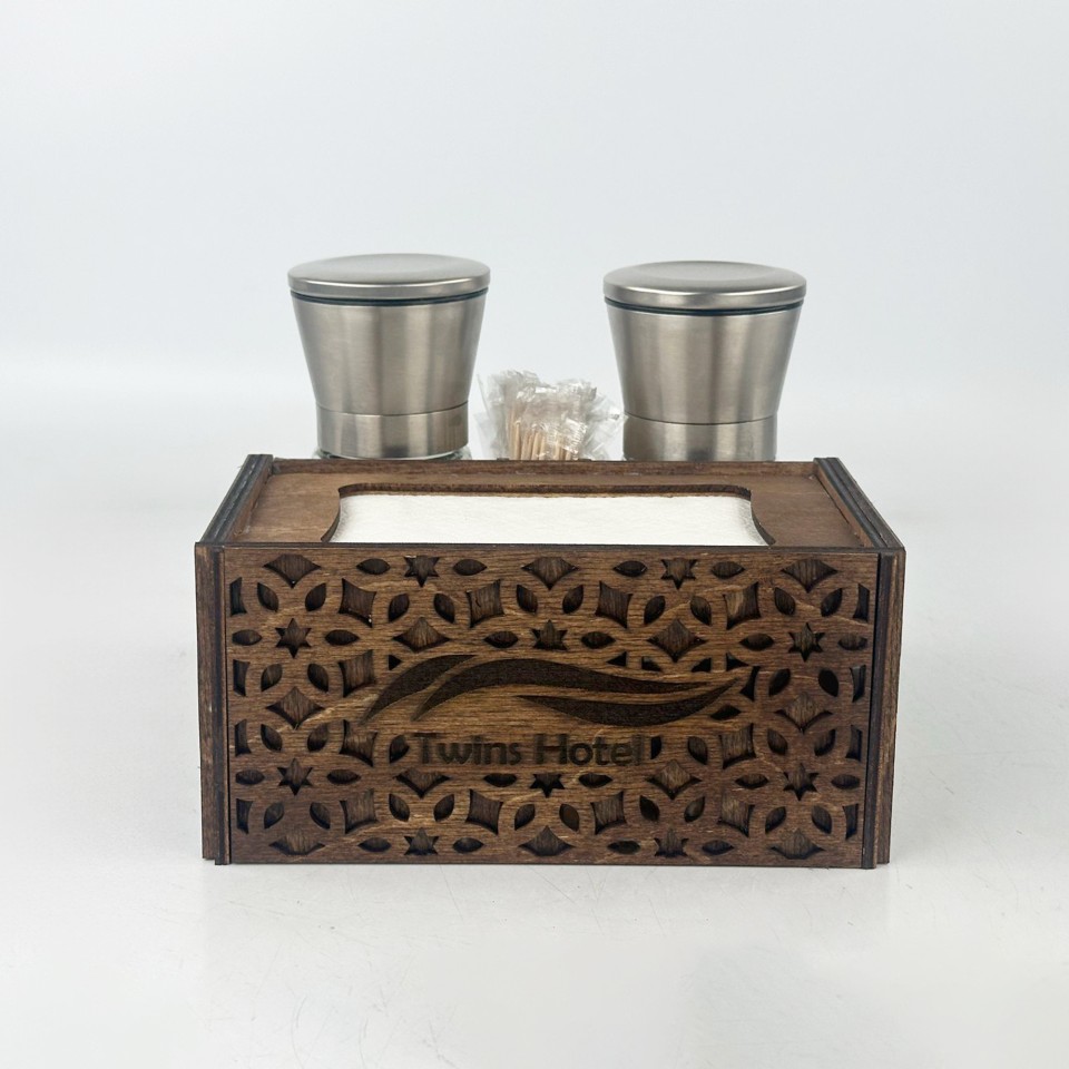 Kafe Restoran Ahşap Dispenser Peçetelik Şekerlik Sosluk Menaj Takımı Model 11005 Kafe Restoran Ahşap Dispenser Peçetelik Şekerlik Sosluk Menaj Takımı Model 11005