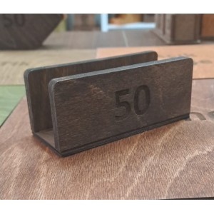 Kafe Restoran Ahşap Peçetelik Model 11034